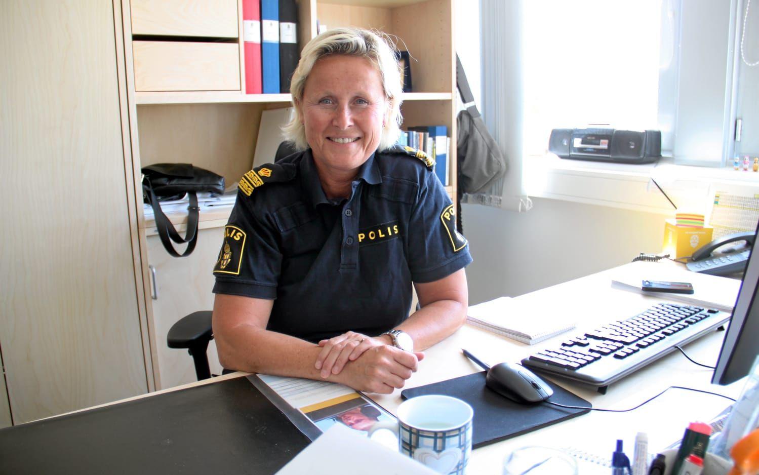 Linda Bergvall, kommunpolis, förstår om man kan tycka att det känns meningslöst att anmäla när ärendena inte utreds.