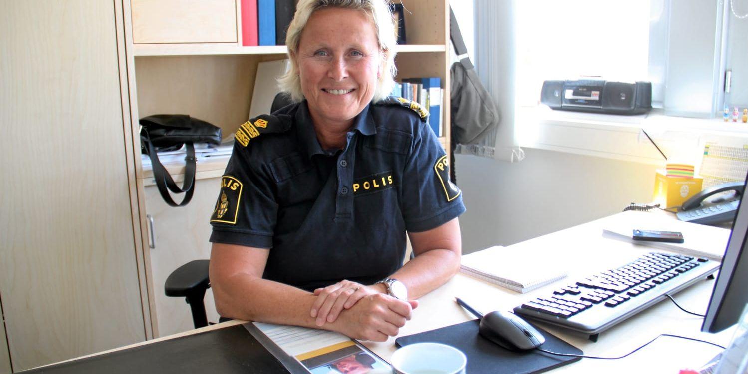 Linda Bergvall, kommunpolis, förstår om man kan tycka att det känns meningslöst att anmäla när ärendena inte utreds. 