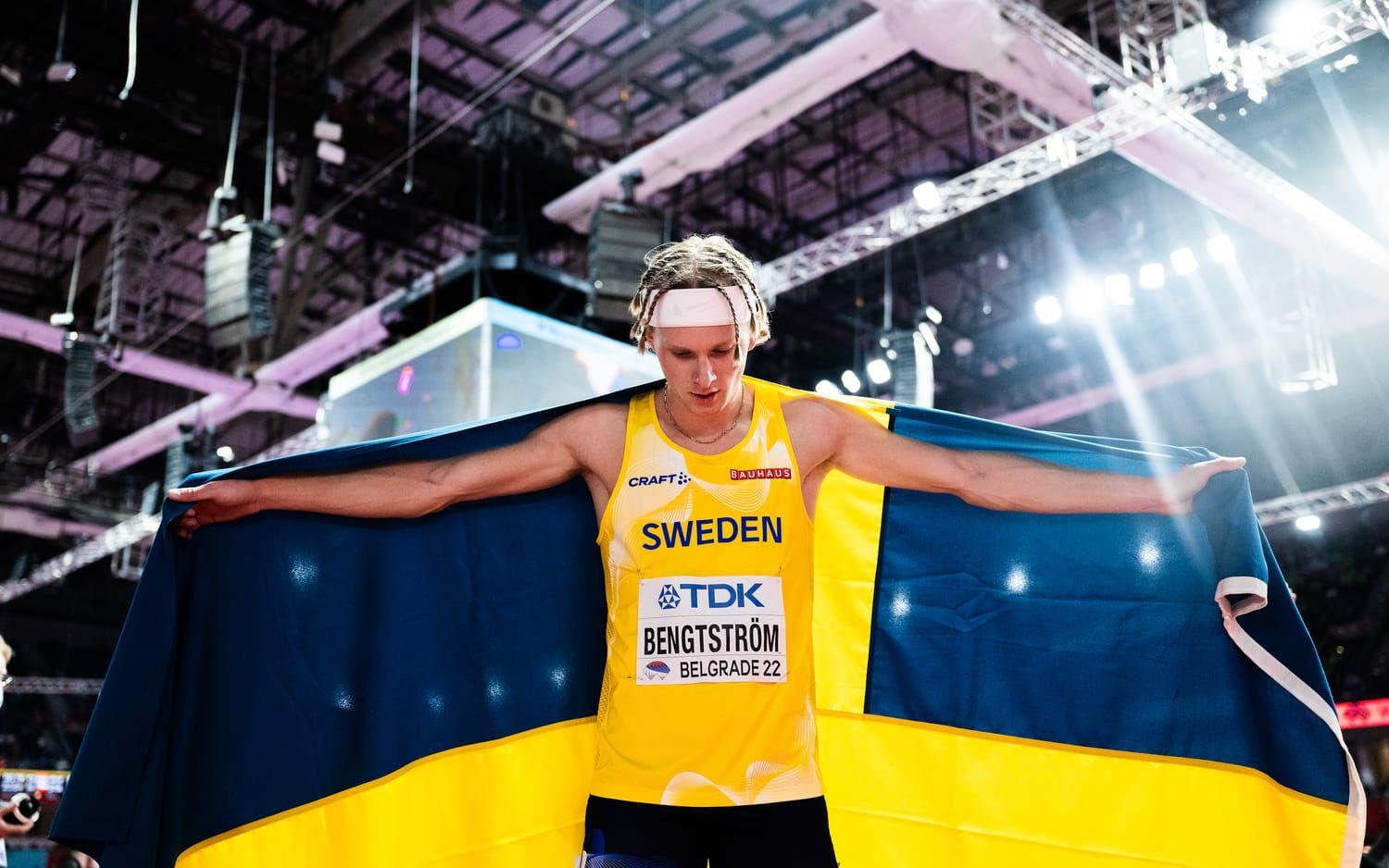 Ifjol tog han ett sensationellt inomhus-VM-brons 400 meter och slog ett över 20 år gammalt svenskt rekord med tiden 45,33-